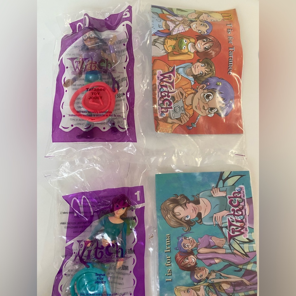 W.I.T.C.H. McDonald’s Toy Set